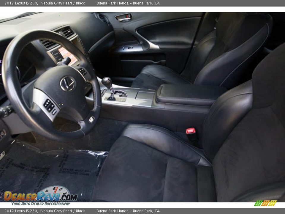 2012 Lexus IS 250 Nebula Gray Pearl / Black Photo #3