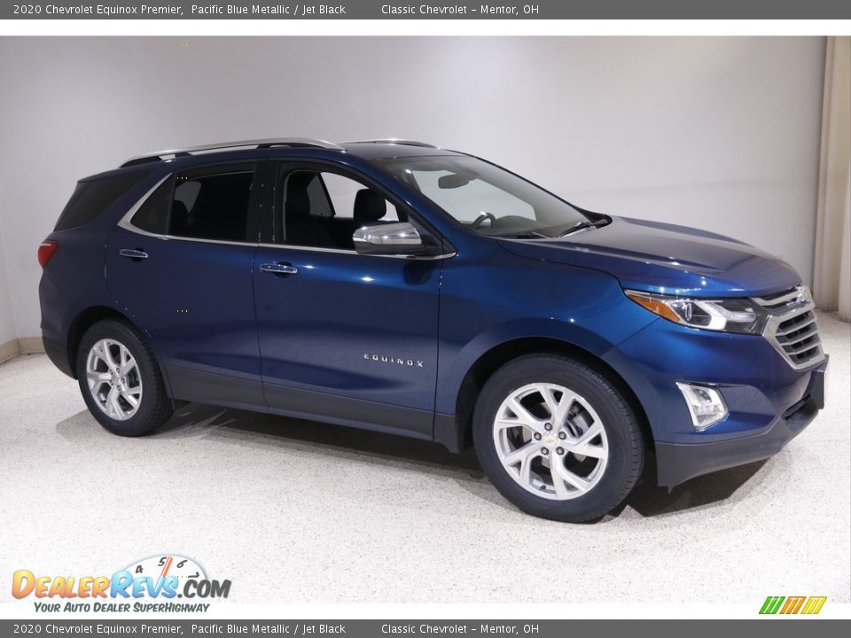 2020 Chevrolet Equinox Premier Pacific Blue Metallic / Jet Black Photo #1