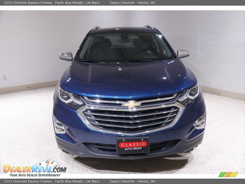 2020 Chevrolet Equinox Premier Pacific Blue Metallic / Jet Black Photo #2