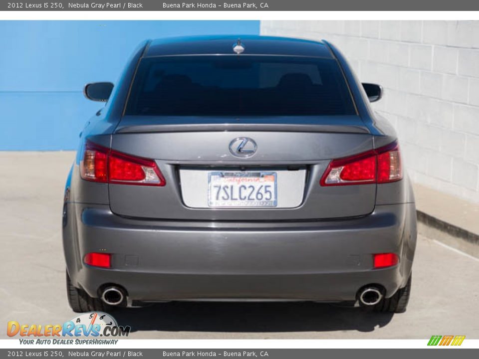 2012 Lexus IS 250 Nebula Gray Pearl / Black Photo #9