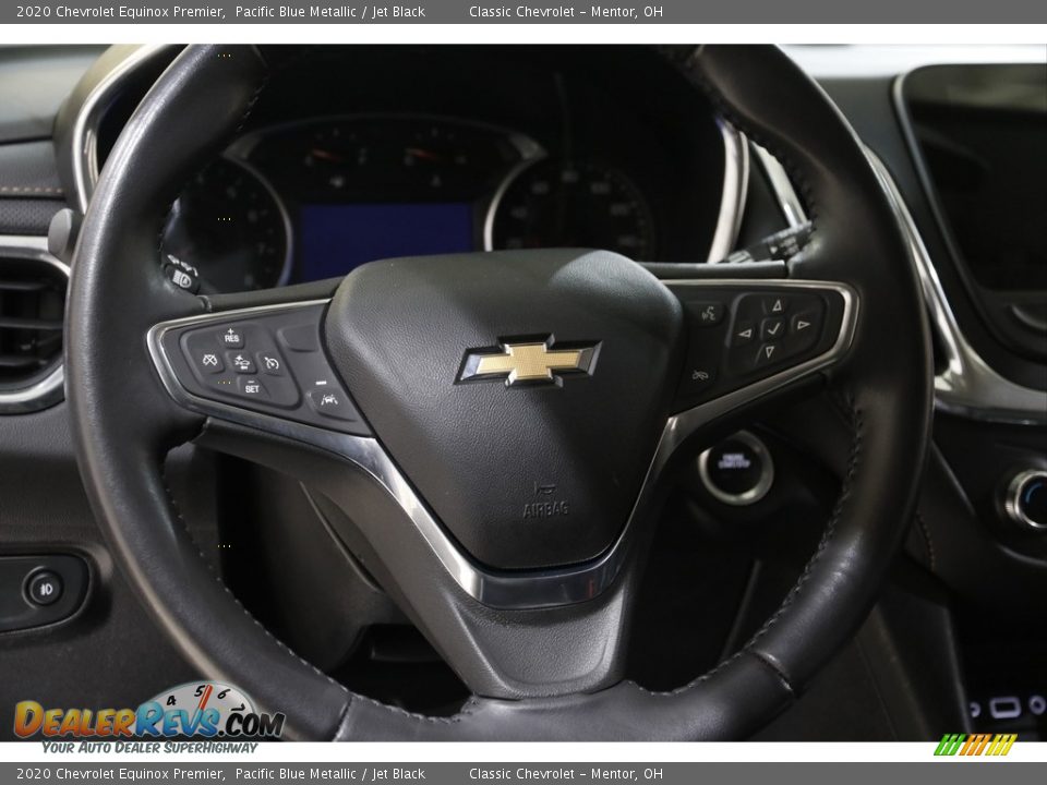 2020 Chevrolet Equinox Premier Pacific Blue Metallic / Jet Black Photo #7