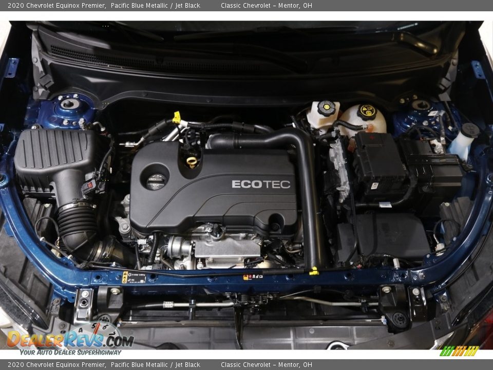 2020 Chevrolet Equinox Premier Pacific Blue Metallic / Jet Black Photo #20