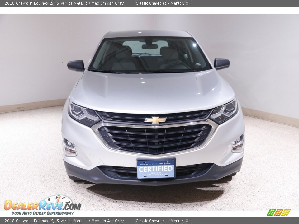 2018 Chevrolet Equinox LS Silver Ice Metallic / Medium Ash Gray Photo #2