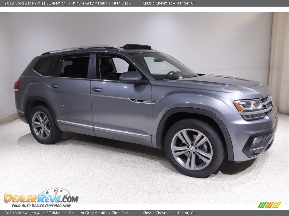 Platinum Gray Metallic 2019 Volkswagen Atlas SE 4Motion Photo #1