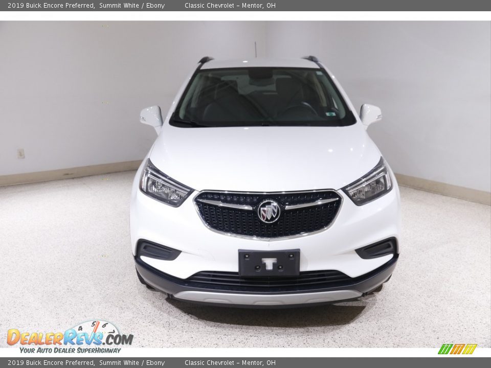 2019 Buick Encore Preferred Summit White / Ebony Photo #2