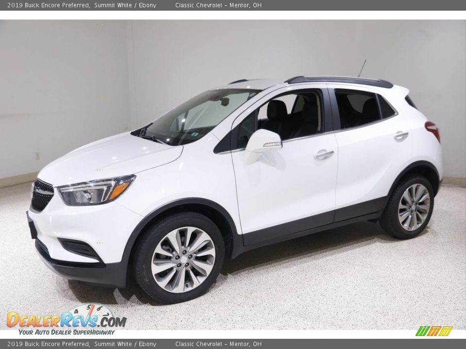 2019 Buick Encore Preferred Summit White / Ebony Photo #3