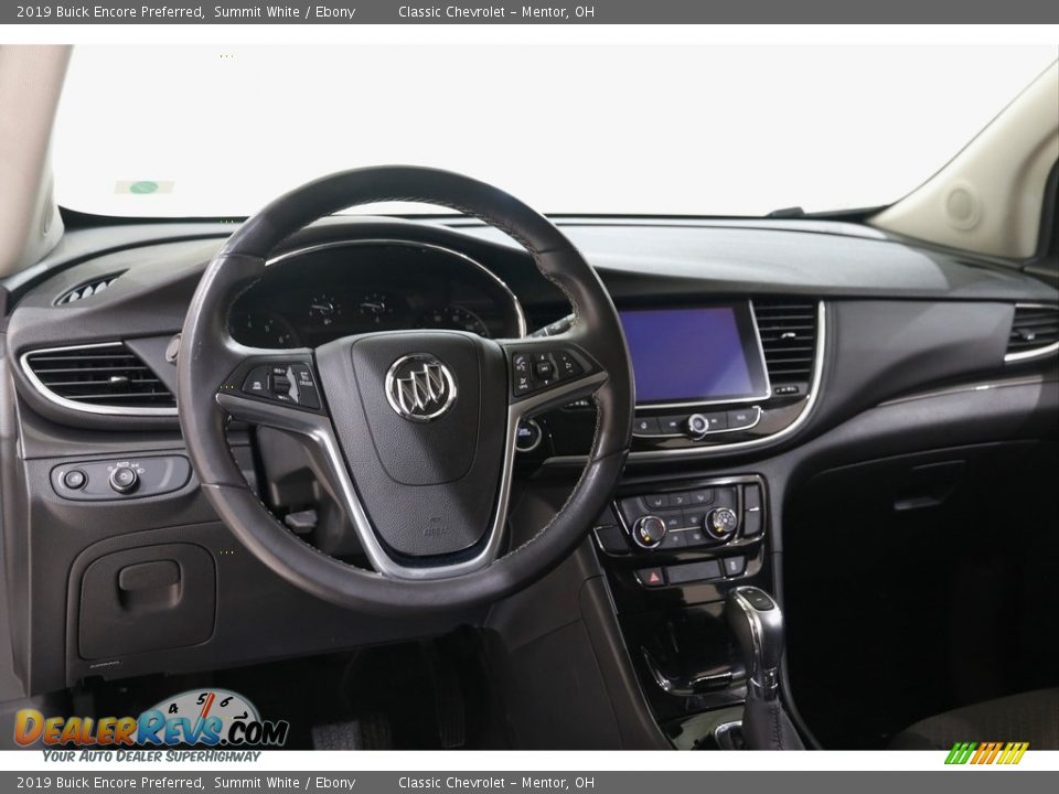 2019 Buick Encore Preferred Summit White / Ebony Photo #6