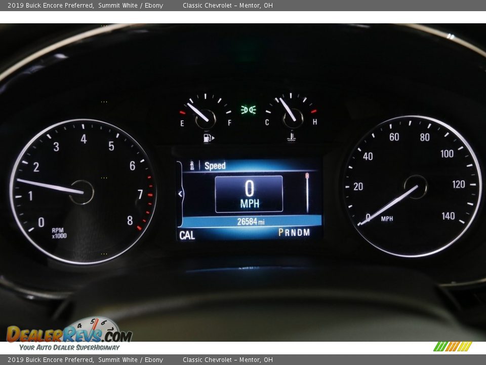 2019 Buick Encore Preferred Summit White / Ebony Photo #8