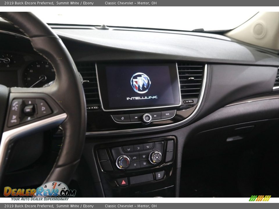 2019 Buick Encore Preferred Summit White / Ebony Photo #9