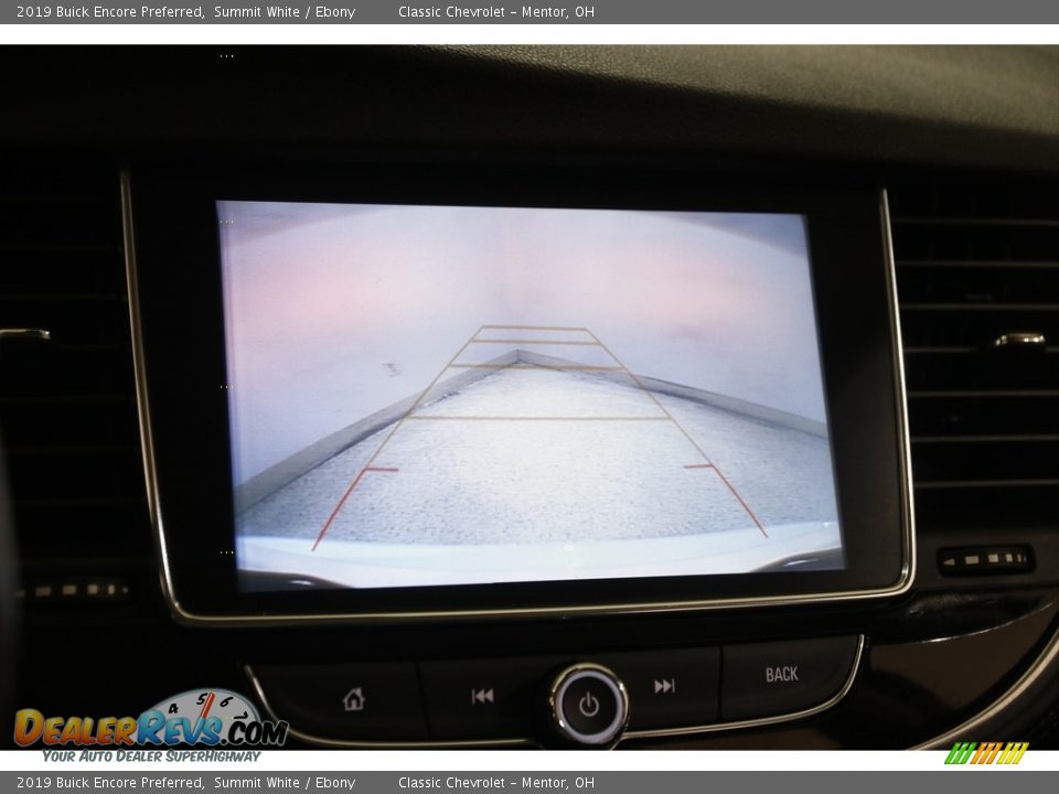2019 Buick Encore Preferred Summit White / Ebony Photo #12