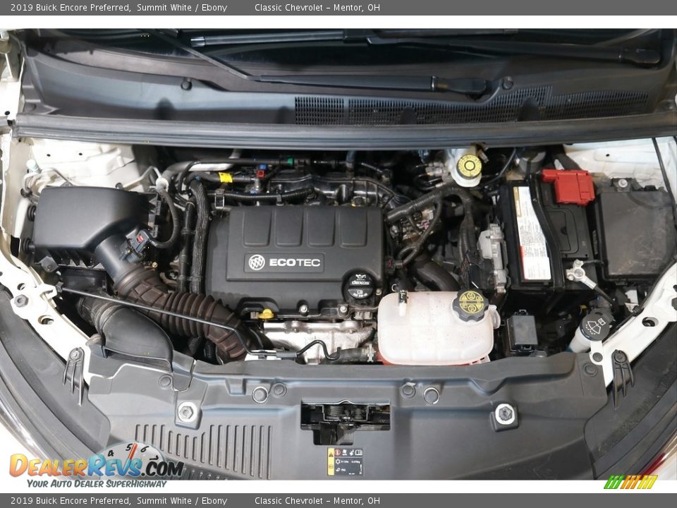 2019 Buick Encore Preferred Summit White / Ebony Photo #18