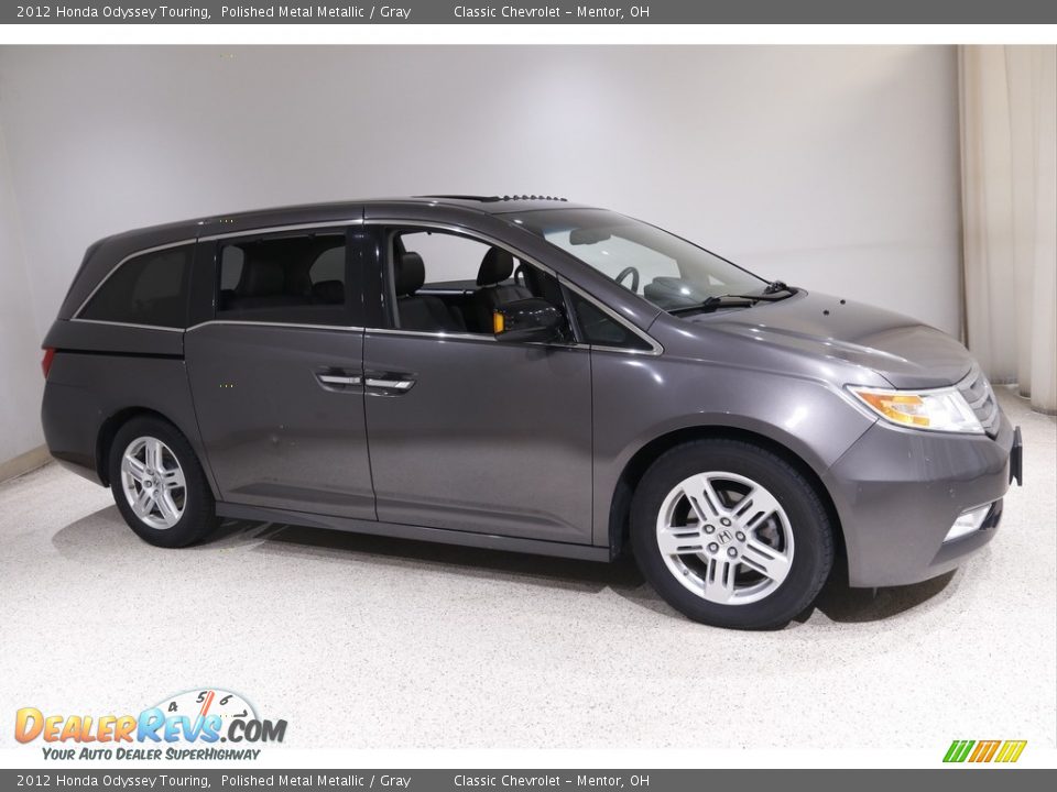 2012 Honda Odyssey Touring Polished Metal Metallic / Gray Photo #1