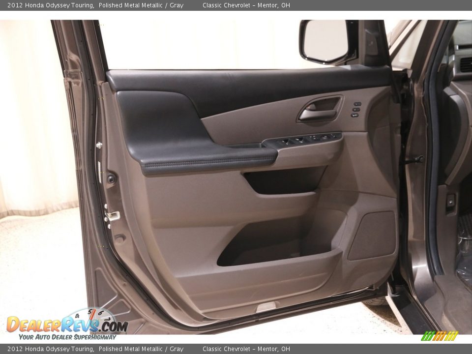 2012 Honda Odyssey Touring Polished Metal Metallic / Gray Photo #4