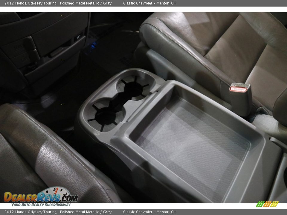2012 Honda Odyssey Touring Polished Metal Metallic / Gray Photo #16