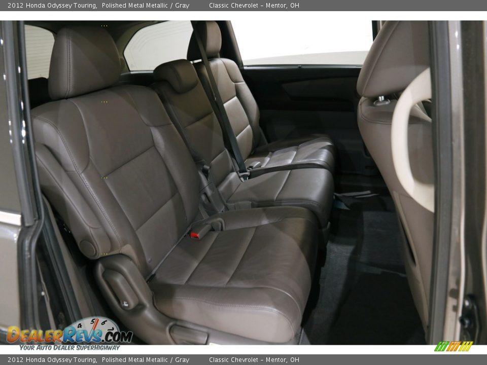 2012 Honda Odyssey Touring Polished Metal Metallic / Gray Photo #18