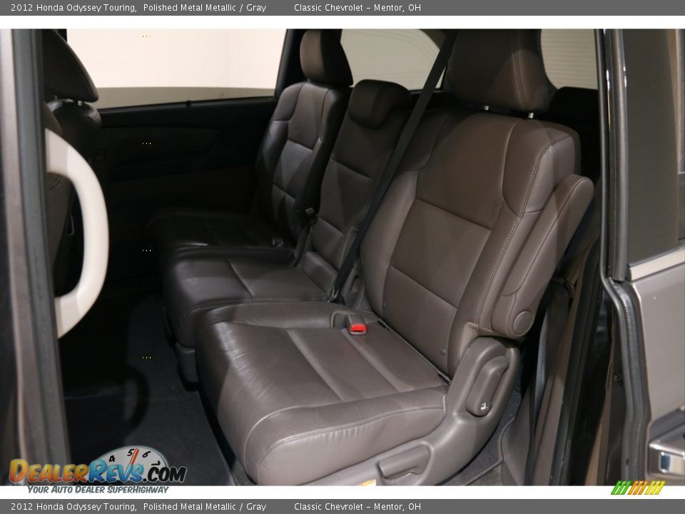 2012 Honda Odyssey Touring Polished Metal Metallic / Gray Photo #19