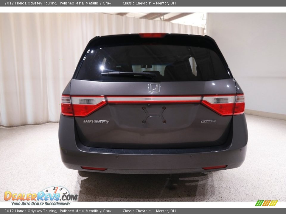 2012 Honda Odyssey Touring Polished Metal Metallic / Gray Photo #22