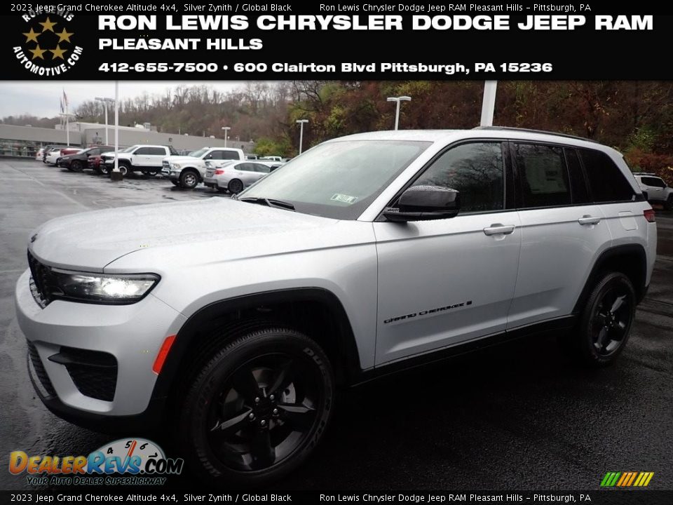 2023 Jeep Grand Cherokee Altitude 4x4 Silver Zynith / Global Black Photo #1