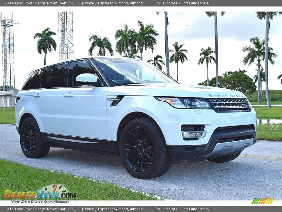 2014 Land Rover Range Rover Sport HSE Fuji White / Espresso/Almond/Almond Photo #2