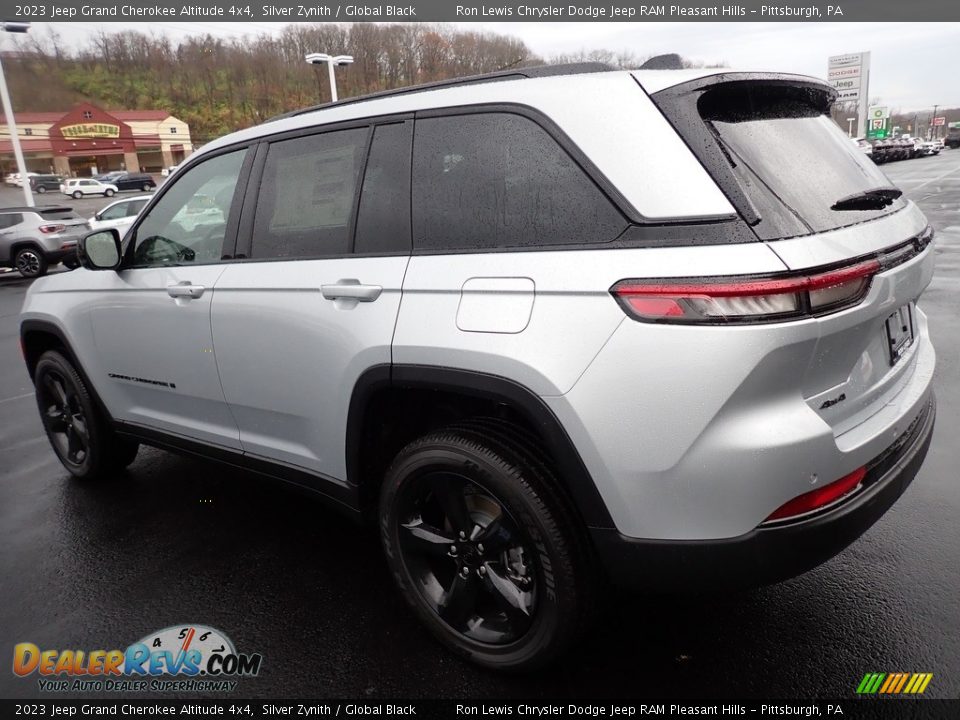 2023 Jeep Grand Cherokee Altitude 4x4 Silver Zynith / Global Black Photo #3