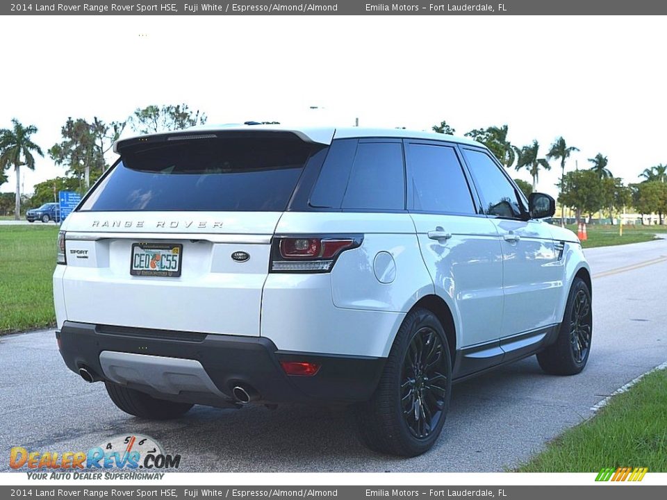 2014 Land Rover Range Rover Sport HSE Fuji White / Espresso/Almond/Almond Photo #4