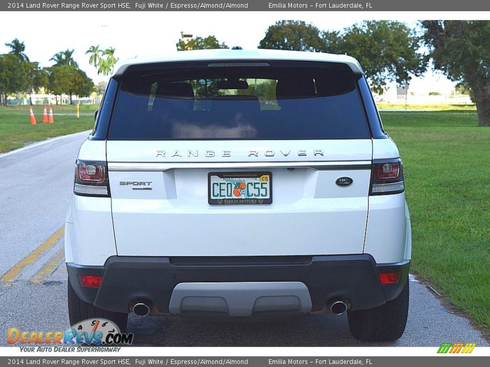 2014 Land Rover Range Rover Sport HSE Fuji White / Espresso/Almond/Almond Photo #5