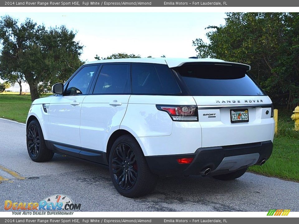 2014 Land Rover Range Rover Sport HSE Fuji White / Espresso/Almond/Almond Photo #6