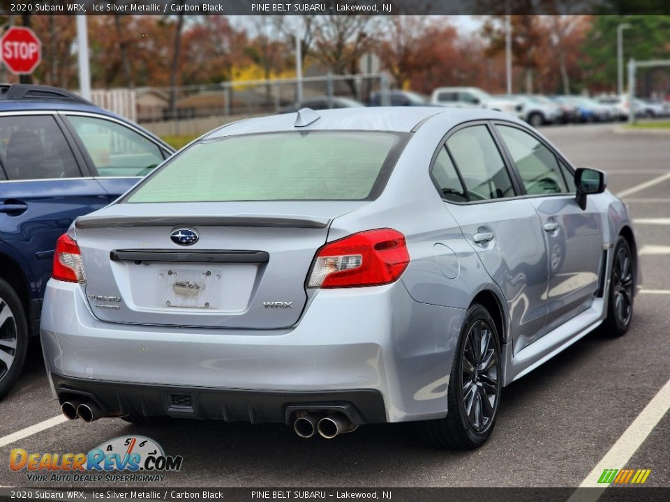 2020 Subaru WRX Ice Silver Metallic / Carbon Black Photo #6