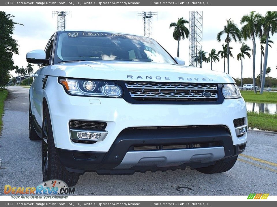 2014 Land Rover Range Rover Sport HSE Fuji White / Espresso/Almond/Almond Photo #11