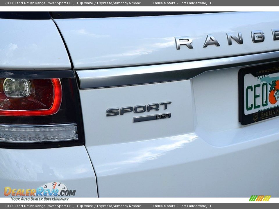 2014 Land Rover Range Rover Sport HSE Fuji White / Espresso/Almond/Almond Photo #15