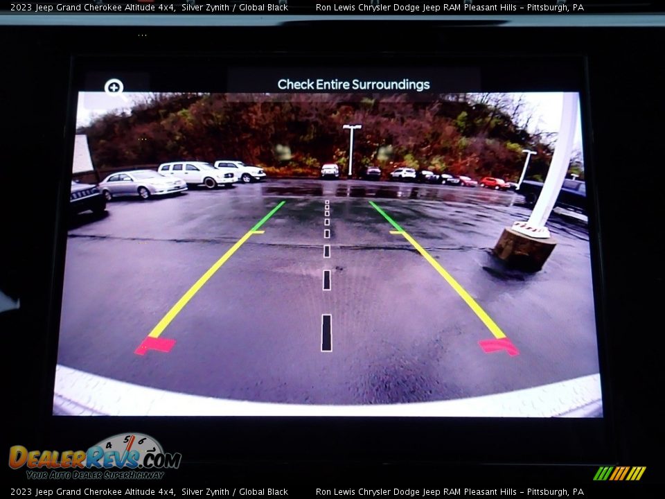 2023 Jeep Grand Cherokee Altitude 4x4 Silver Zynith / Global Black Photo #19