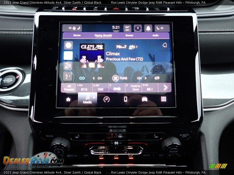 2023 Jeep Grand Cherokee Altitude 4x4 Silver Zynith / Global Black Photo #20