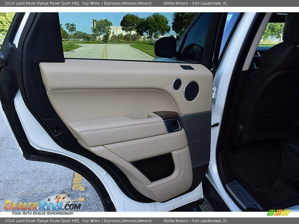 2014 Land Rover Range Rover Sport HSE Fuji White / Espresso/Almond/Almond Photo #24