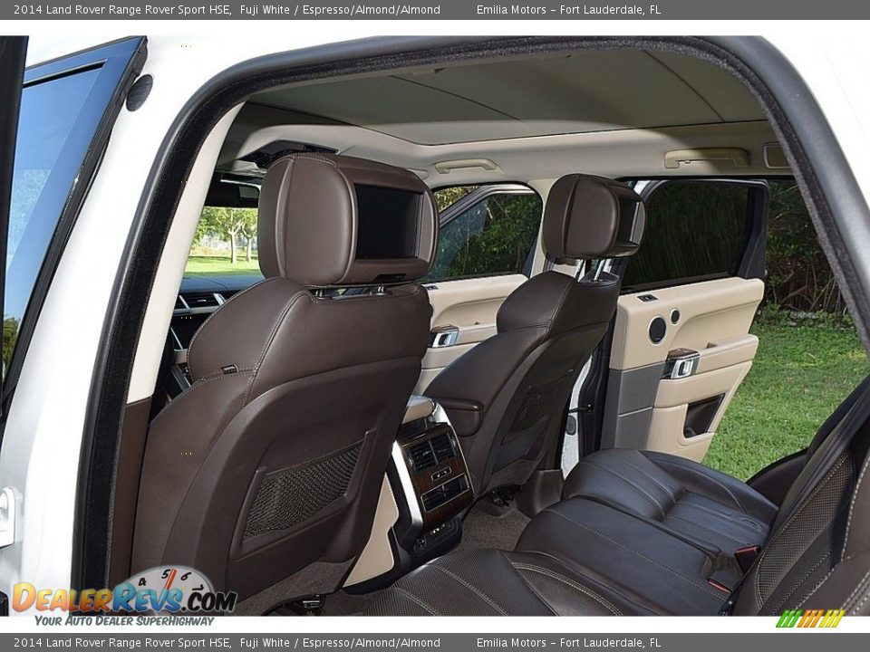 2014 Land Rover Range Rover Sport HSE Fuji White / Espresso/Almond/Almond Photo #25