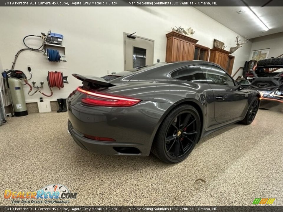 2019 Porsche 911 Carrera 4S Coupe Agate Grey Metallic / Black Photo #6