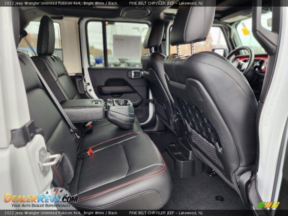 Rear Seat of 2022 Jeep Wrangler Unlimited Rubicon 4x4 Photo #29
