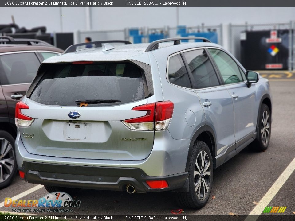 2020 Subaru Forester 2.5i Limited Ice Silver Metallic / Black Photo #6