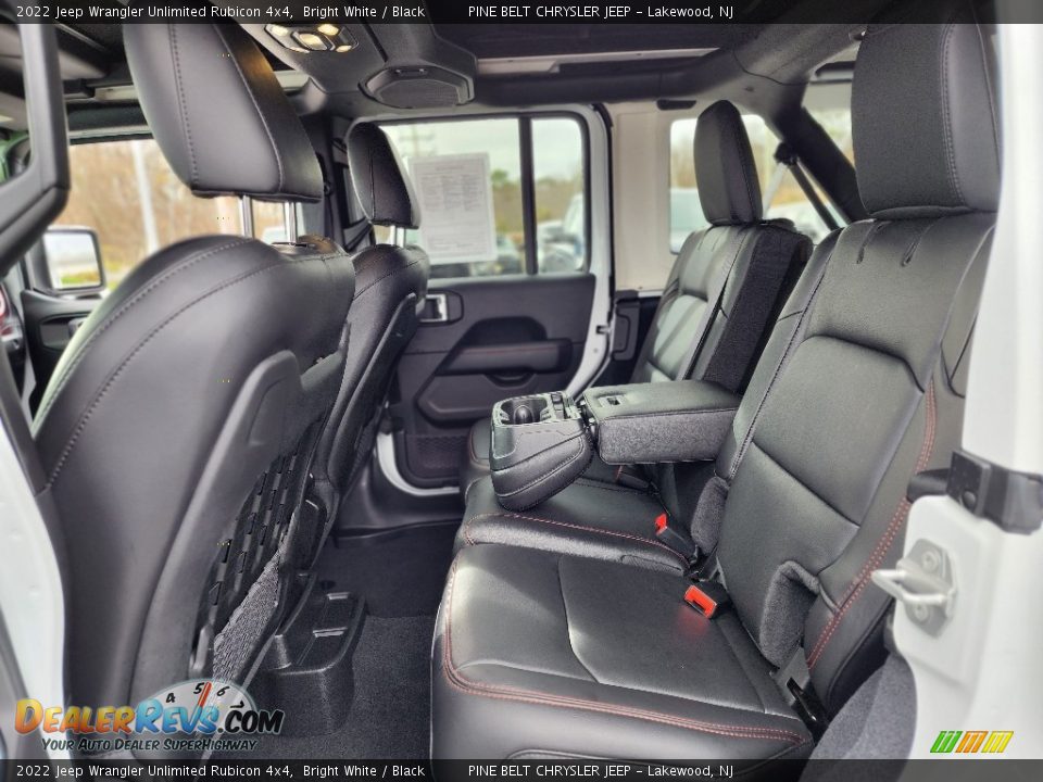 Rear Seat of 2022 Jeep Wrangler Unlimited Rubicon 4x4 Photo #33