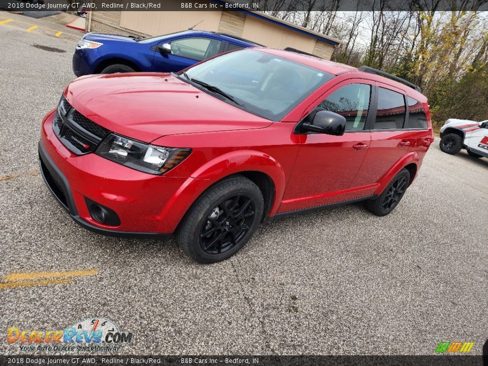 Front 3/4 View of 2018 Dodge Journey GT AWD Photo #2