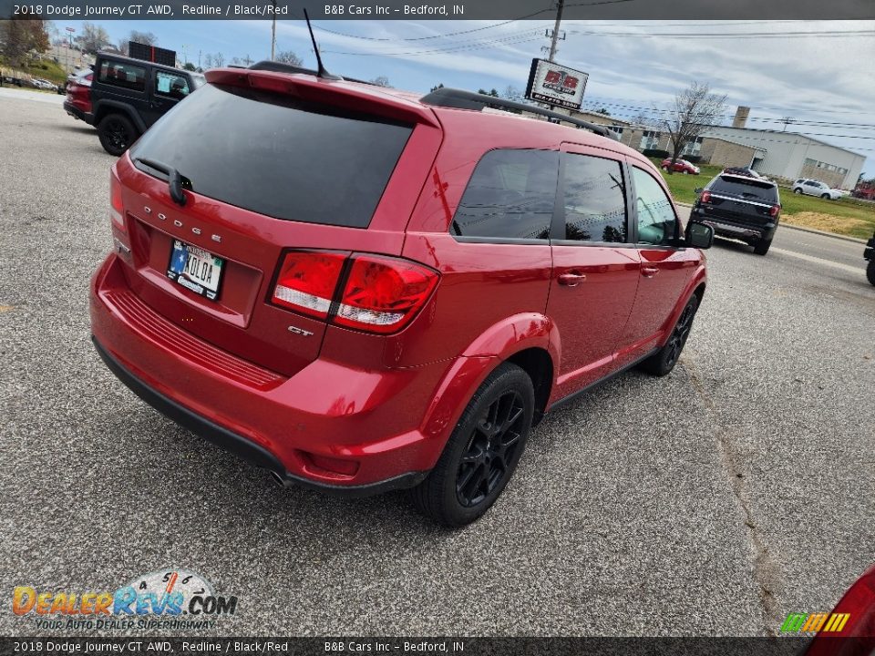 2018 Dodge Journey GT AWD Redline / Black/Red Photo #6