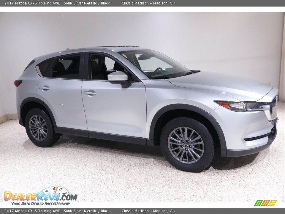2017 Mazda CX-5 Touring AWD Sonic Silver Metallic / Black Photo #1