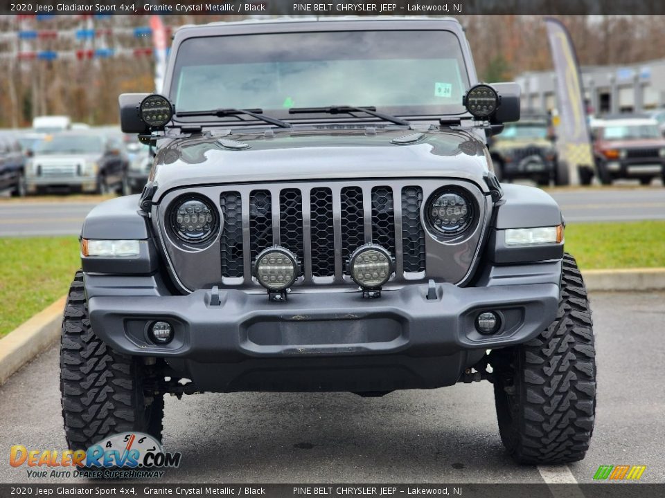 2020 Jeep Gladiator Sport 4x4 Granite Crystal Metallic / Black Photo #2