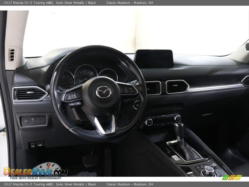 2017 Mazda CX-5 Touring AWD Sonic Silver Metallic / Black Photo #6