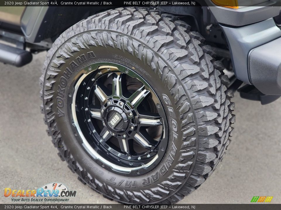2020 Jeep Gladiator Sport 4x4 Granite Crystal Metallic / Black Photo #4