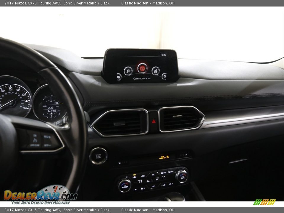 2017 Mazda CX-5 Touring AWD Sonic Silver Metallic / Black Photo #9