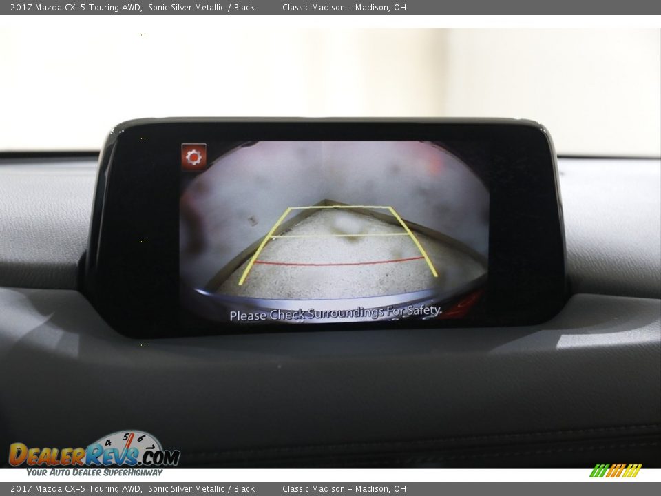 2017 Mazda CX-5 Touring AWD Sonic Silver Metallic / Black Photo #13