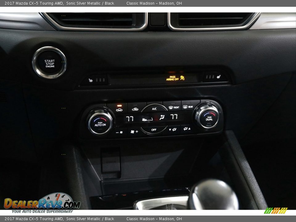 2017 Mazda CX-5 Touring AWD Sonic Silver Metallic / Black Photo #14