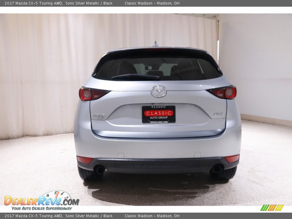 2017 Mazda CX-5 Touring AWD Sonic Silver Metallic / Black Photo #19