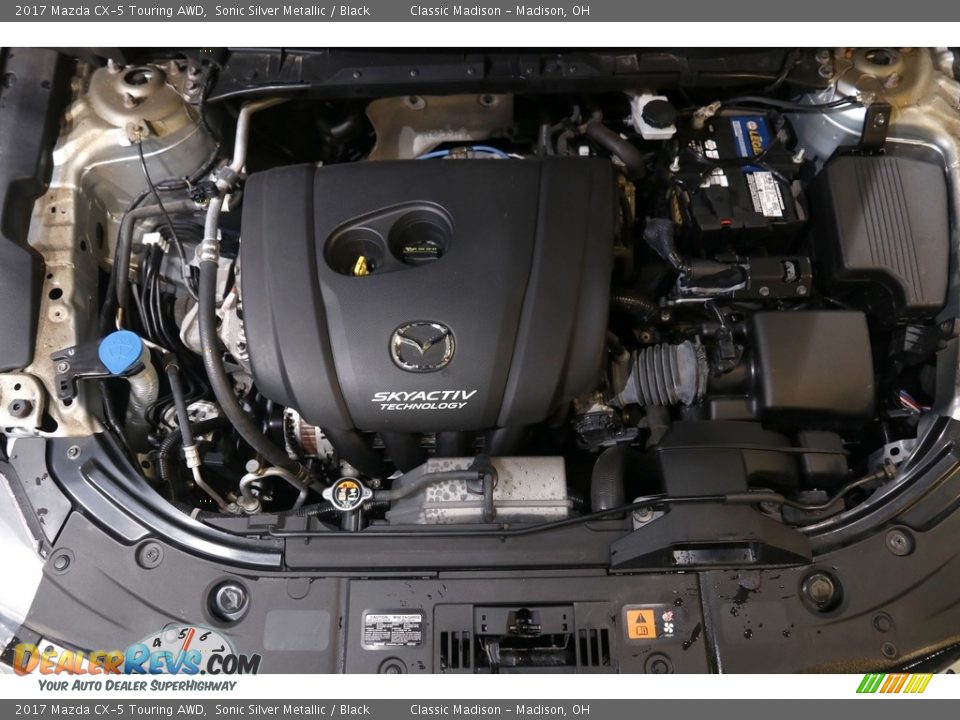2017 Mazda CX-5 Touring AWD Sonic Silver Metallic / Black Photo #20