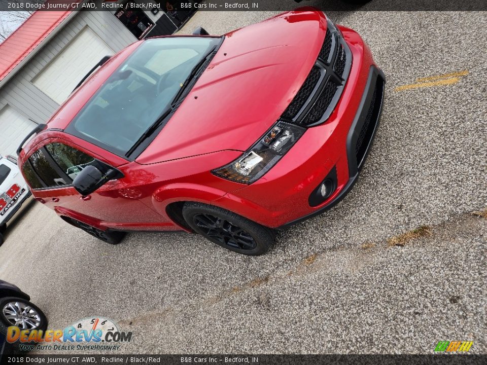 2018 Dodge Journey GT AWD Redline / Black/Red Photo #24